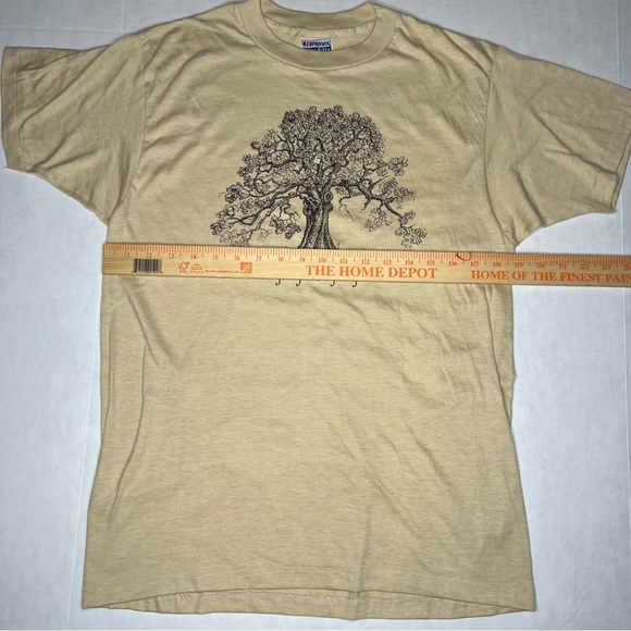Vintage 1990’s Hanes 50/50 Single Stitch T Shirt The Old White Oak Tree . - Picture 5 of 6
